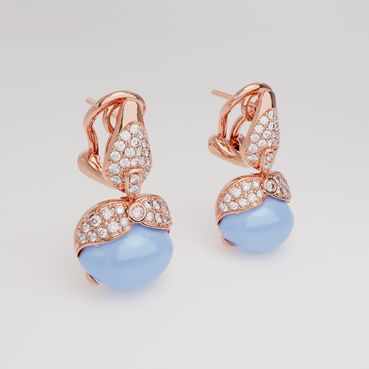 Glazed Lily Earrings