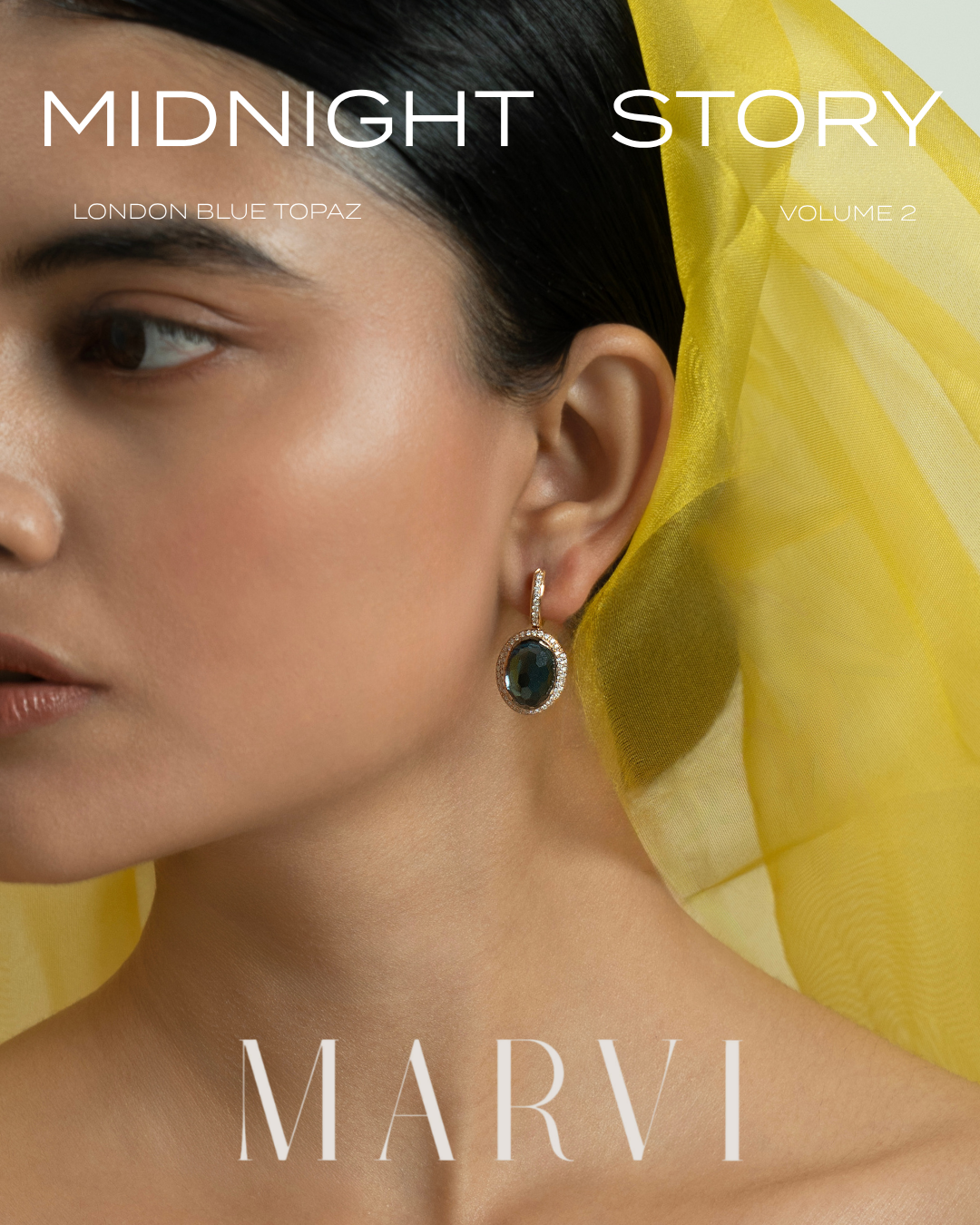 Midnight Story Earrings