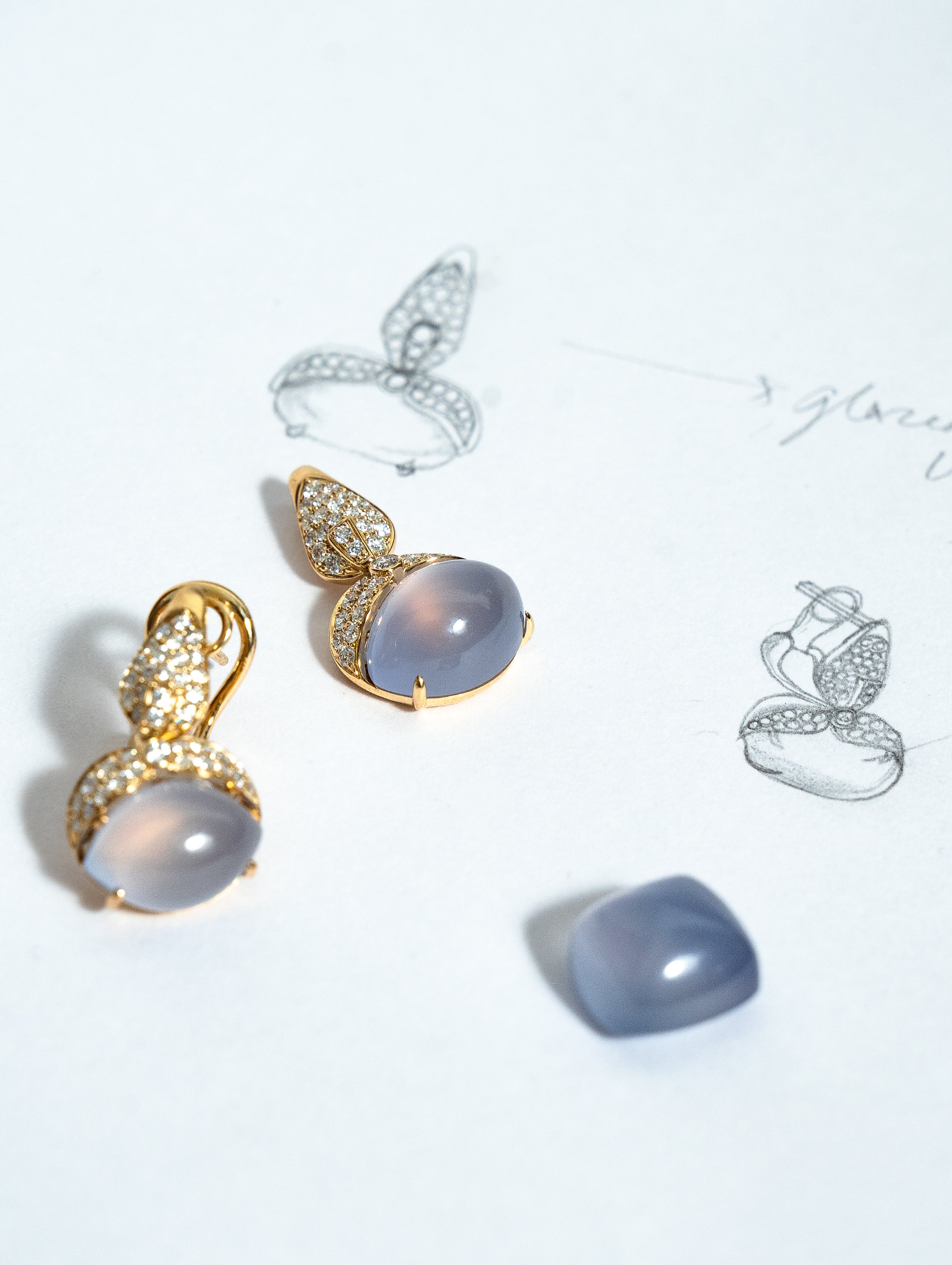 Glazed Lily Earrings