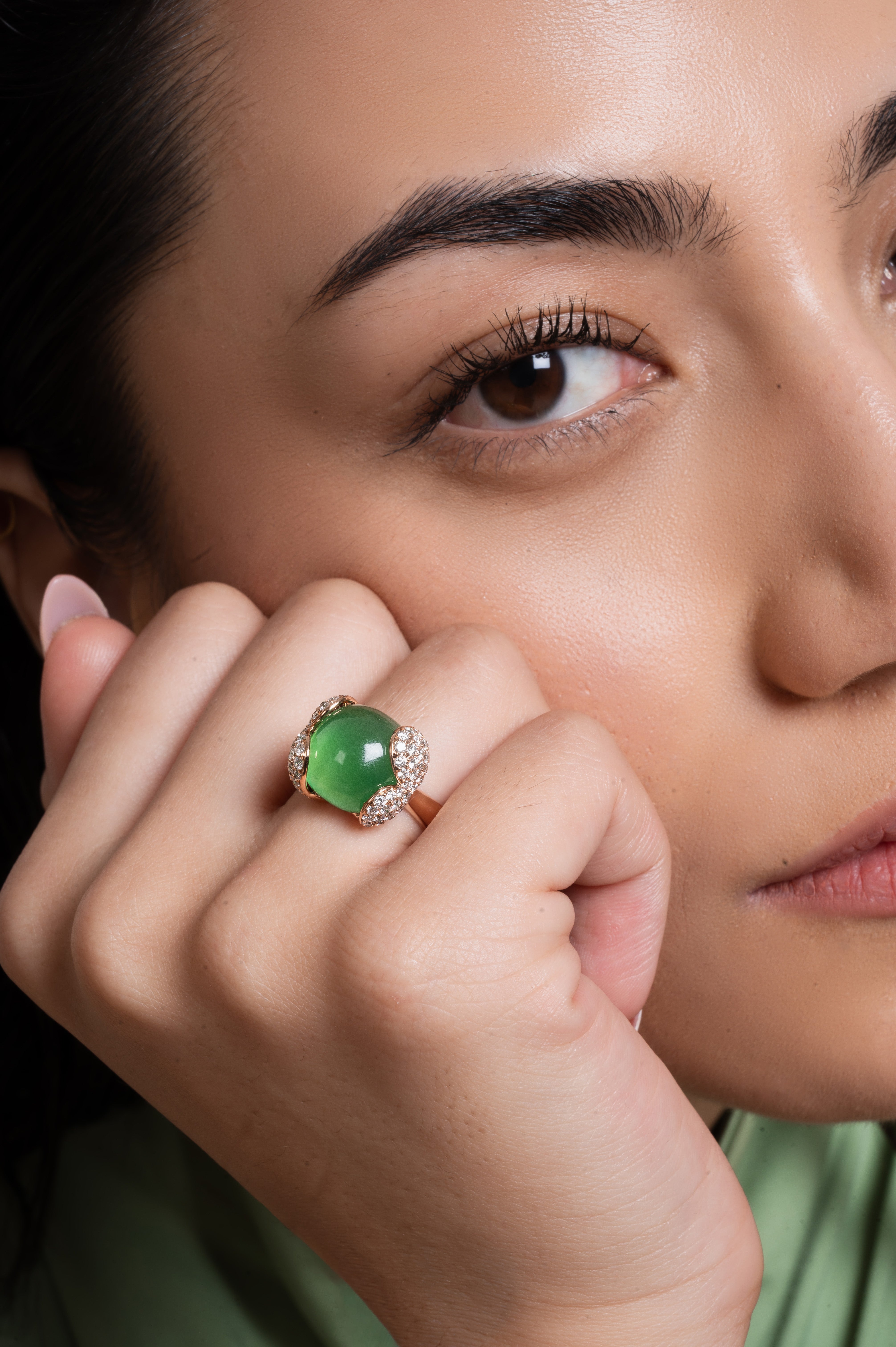 Faye Green Ring
