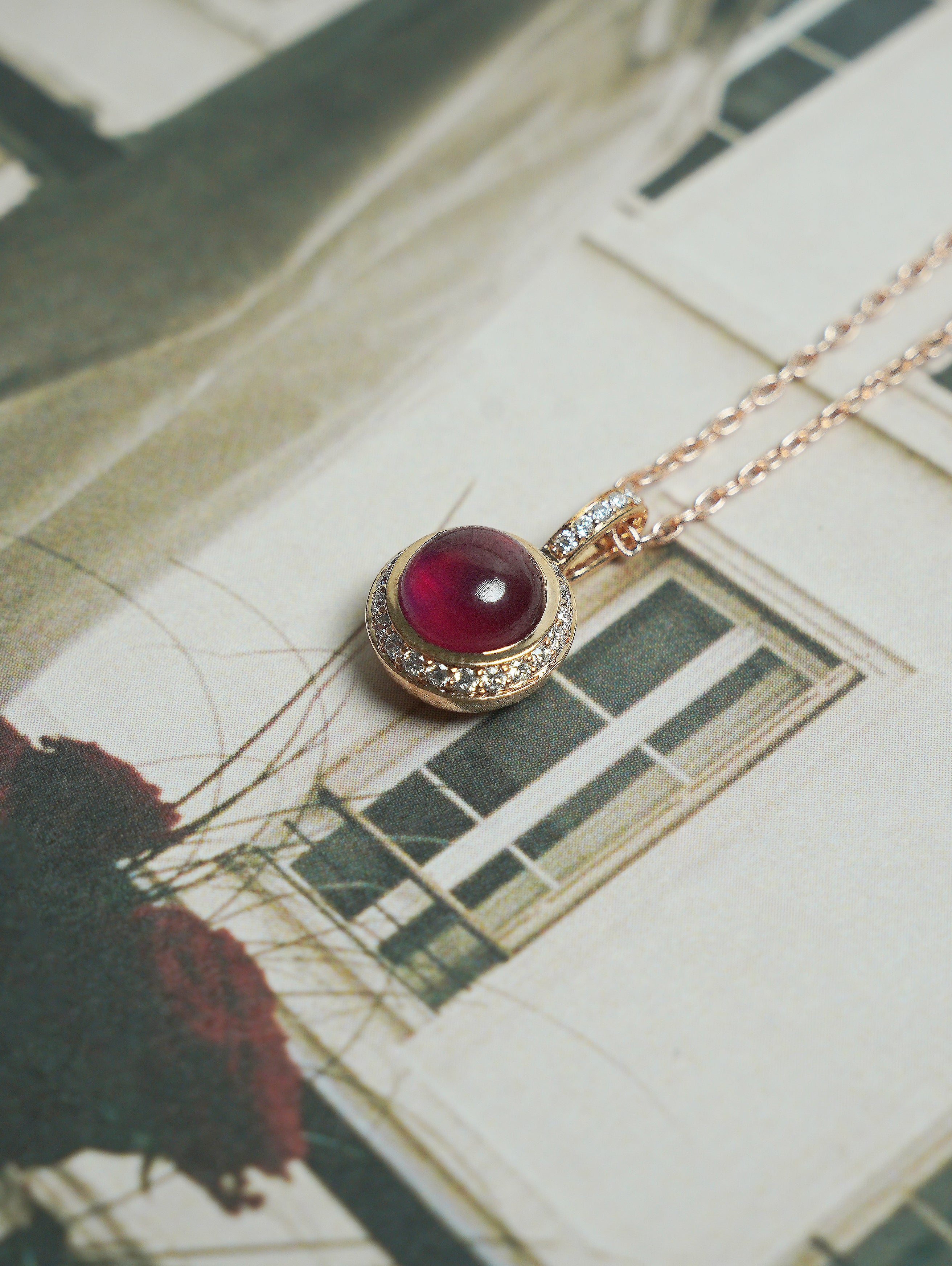 Scarlet Speaks Pendant